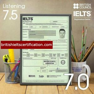 British ielts certification. IELTS Without Exam Band 7.0