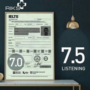 British ielts certification. IELTS Without Exam Band 7.0