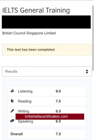 ielts without exam testimonials 7