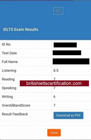 ielts without exam testimonials 8